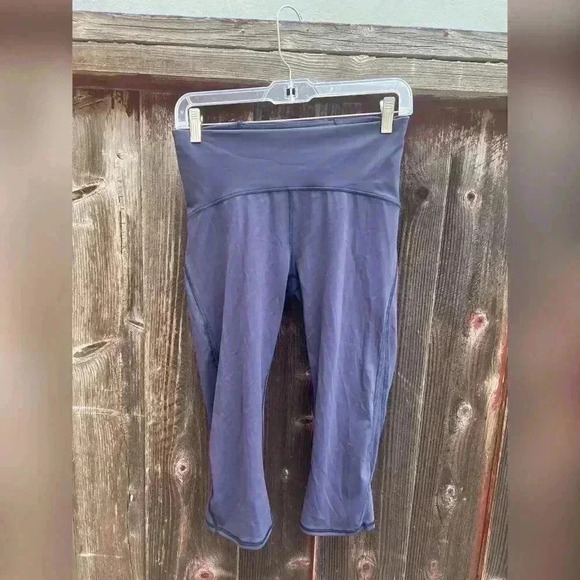 Lululemon Train Times Crop (17") Midnight Navy - Picture 4 of 7